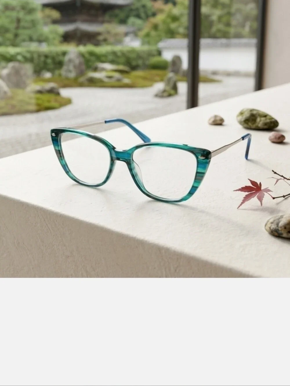 Fossil Cat-Eye Prescription Eyeglass Frames (EUC)